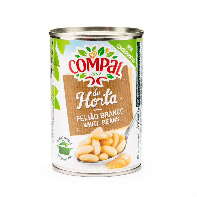 Compal White Beans in tin 410g - Ace Market