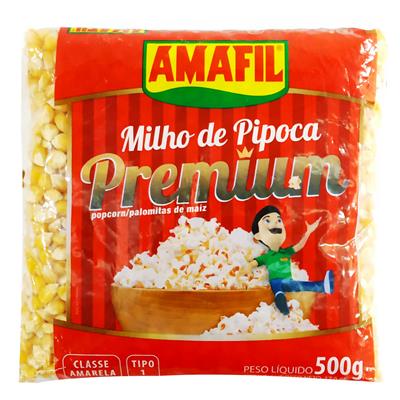 Amafil Milho de Pipoca Premium 500g - Ace Market