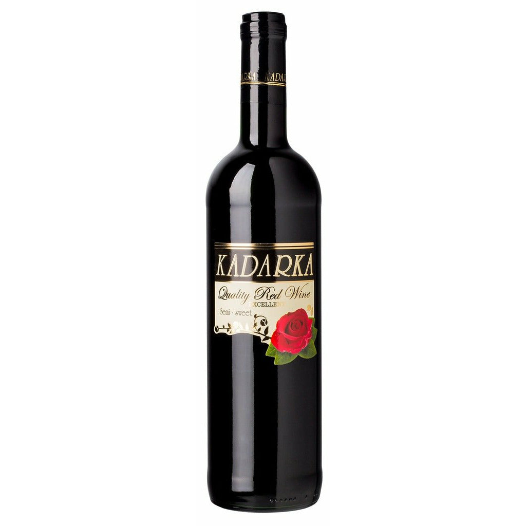 Kadarka Red Wine Semi Sweet 75cl - Ace Market