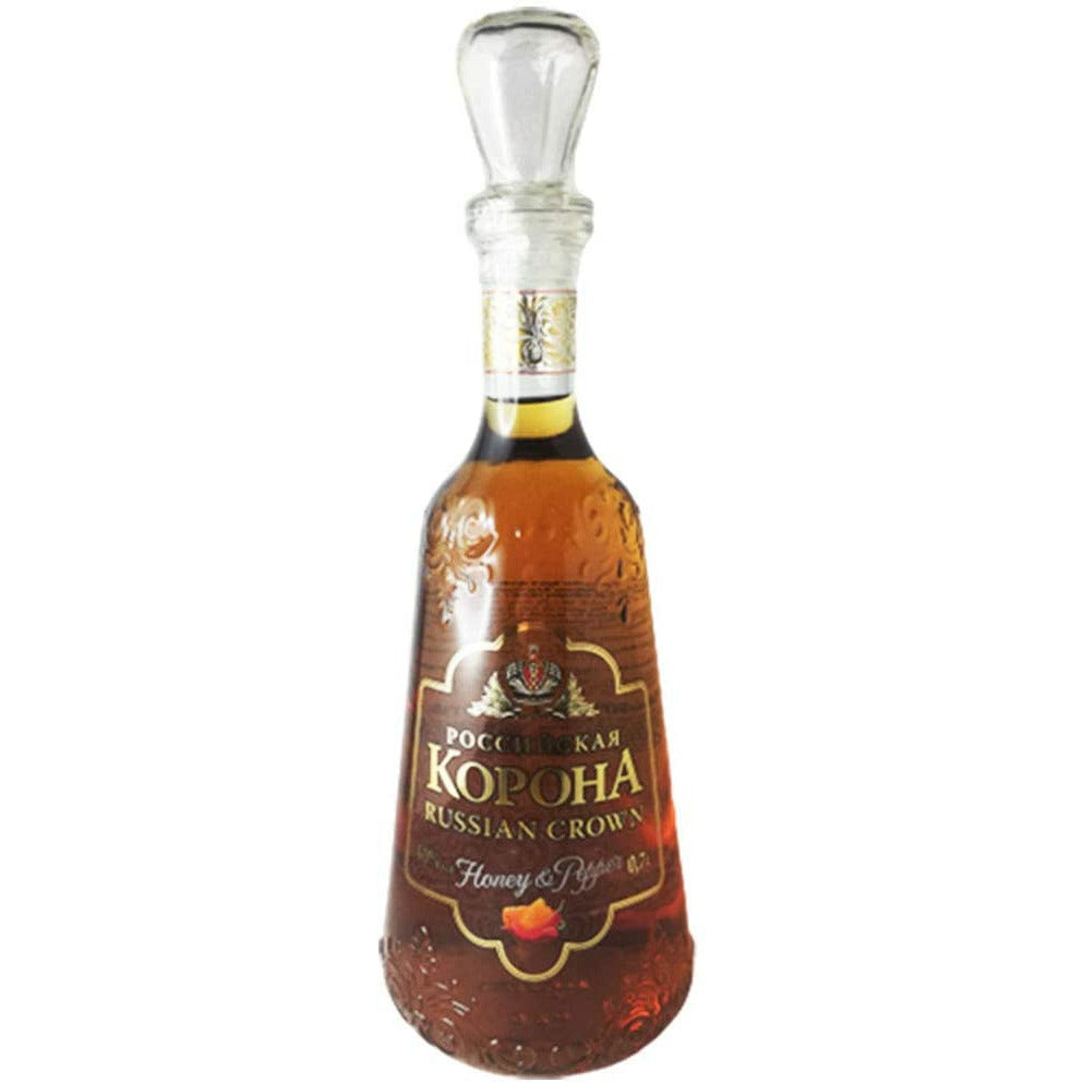 Russian Crown with Honey and Pepper Vodka 70cl - Ace Market