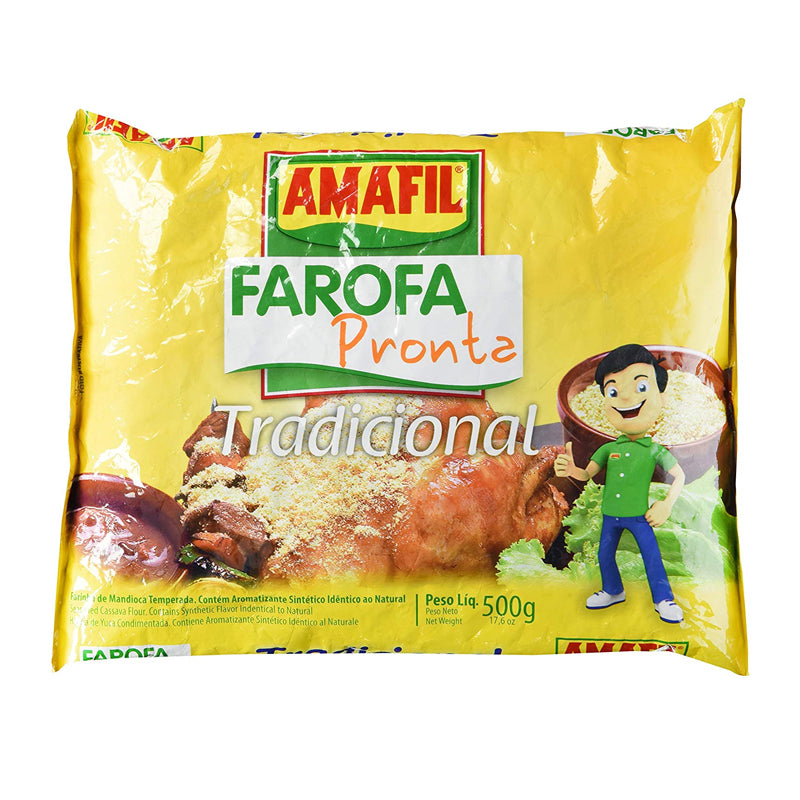 Amafil Farofa Pronta Tradicional 500g - Ace Market