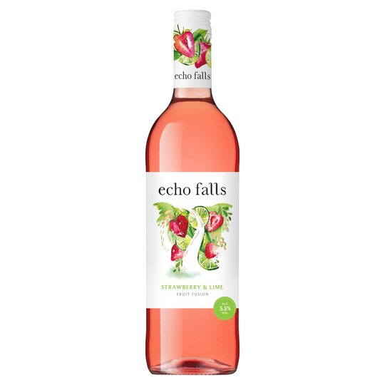 Echo Falls Fruit Fusion Strawberry & Lime 75cl - Ace Market