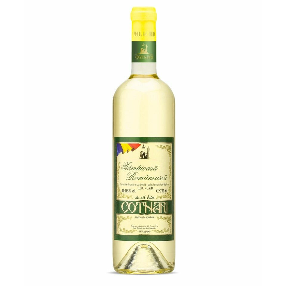 Cotnari Tamaioasa Romaneasca Sweet White Wine 75cl - Ace Market