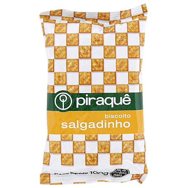 Biscoito Piraquê Salgadinho 100g - Ace Market