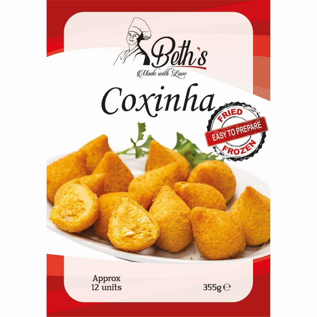Beth's Fried Frozen Coxinha with approx 12 units 355g - Ace Market