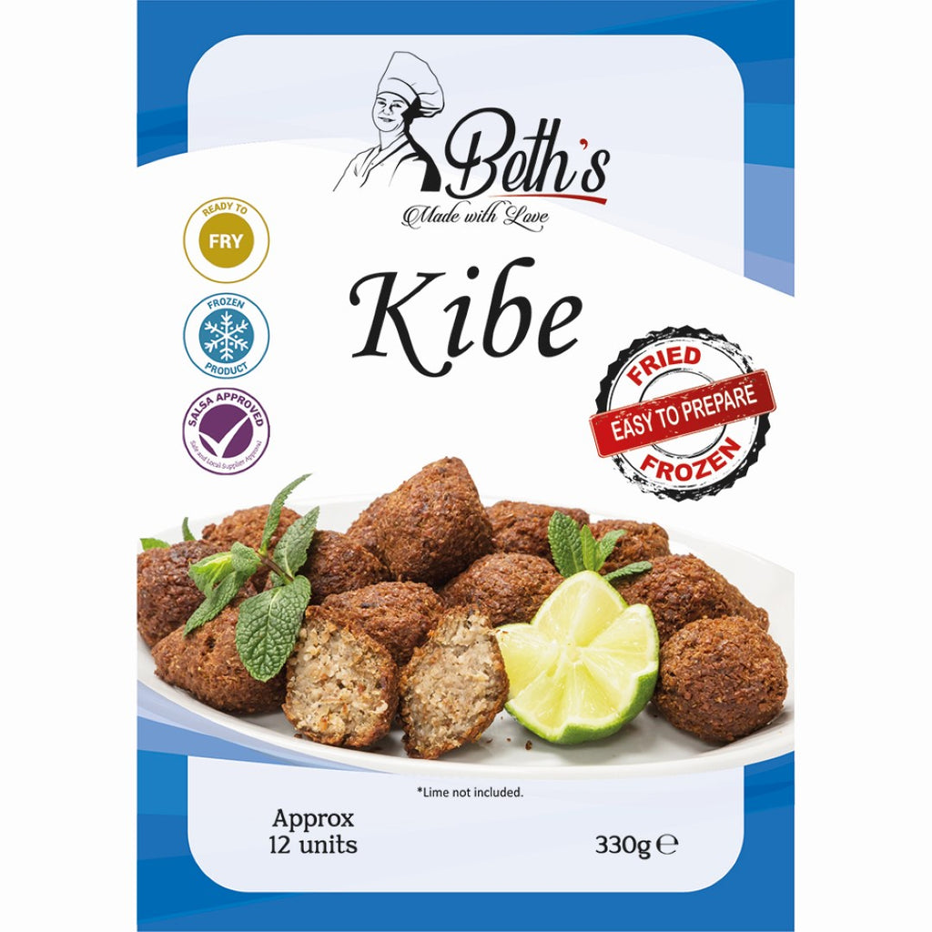 Beth's Fried Frozen Kibe with approx 12 units 330g - Ace Market