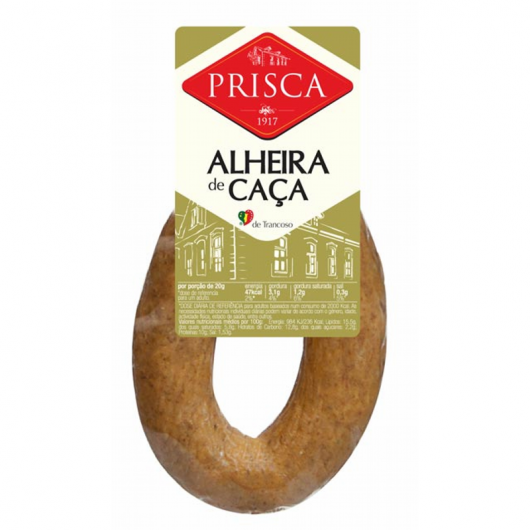 Prisca Alheira com Caca 180g - Ace Market