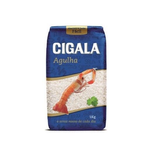 Arroz Cigala Agulha 1kg - Ace Market