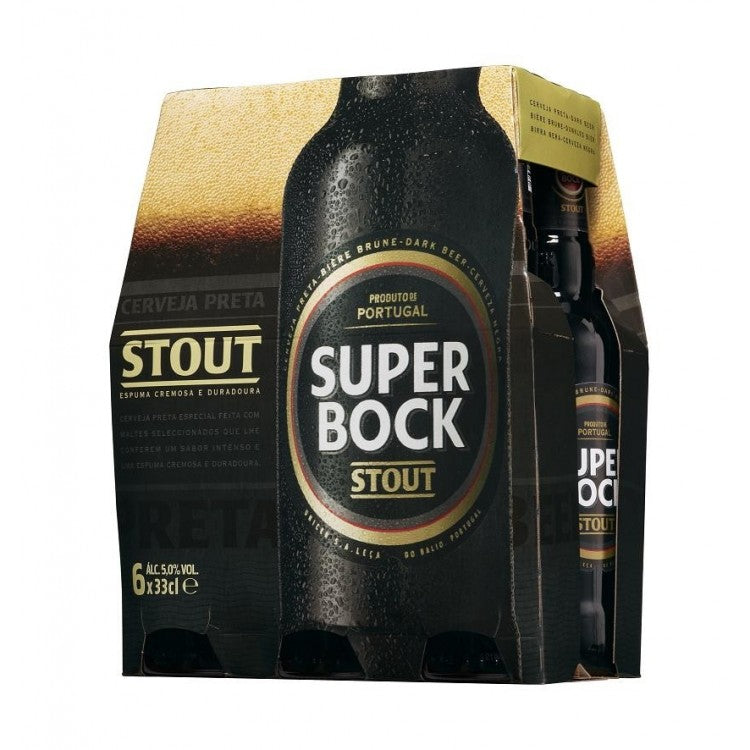 Super Bock Stout 330ml 6x Pack - Ace Market