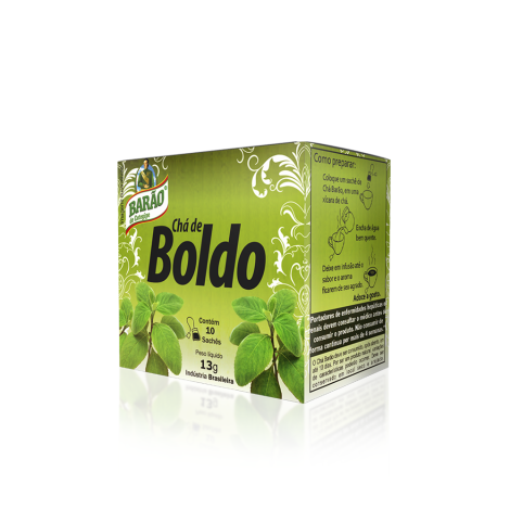 Barao de Cotegipe Cha de Boldo 10 tea bag - Ace Market
