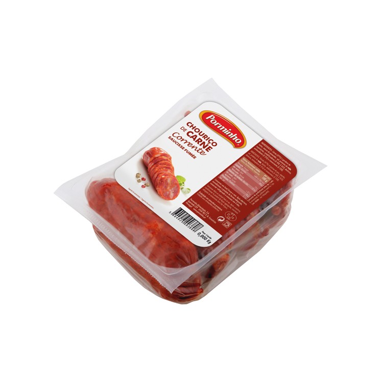 Porminho Chourico de Carne Corrente 800g - Ace Market