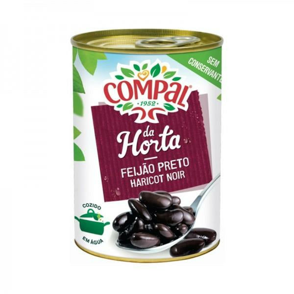 Compal Black Beans in tin 410g - Ace Market