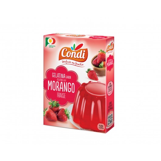 Condi Gelatina Morango/Strawberry 170g - Ace Market