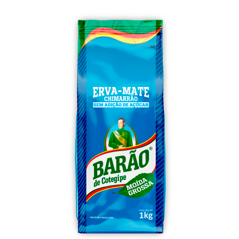 Erva-Mate Chimarrao Barao Moida Grossa 1kg - Ace Market