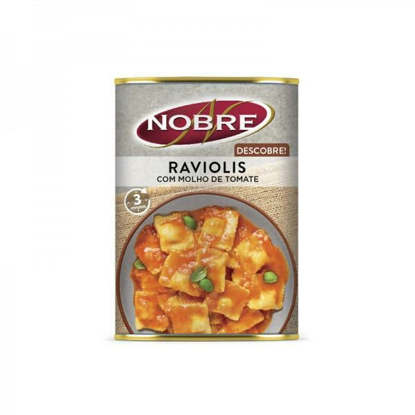 Nobre Raviolis Com Molho de Tomate 420g - Ace Market